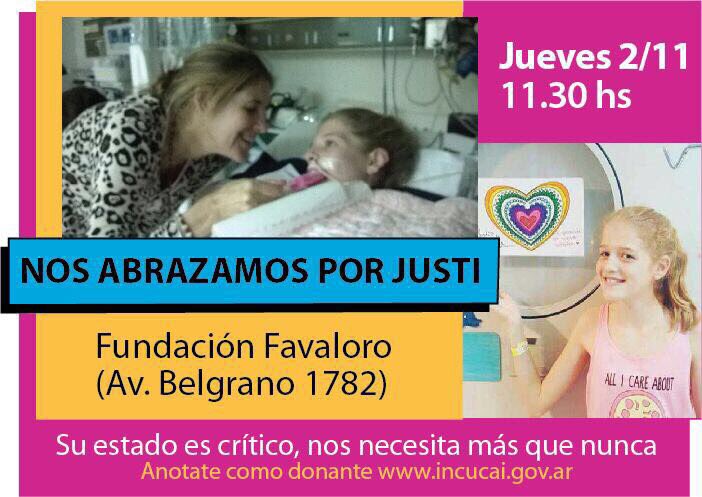 paulitachaves's tweet photo. Por favor! Ayudemos a Justi♥️ https://t.co/FWDkiIaCEf