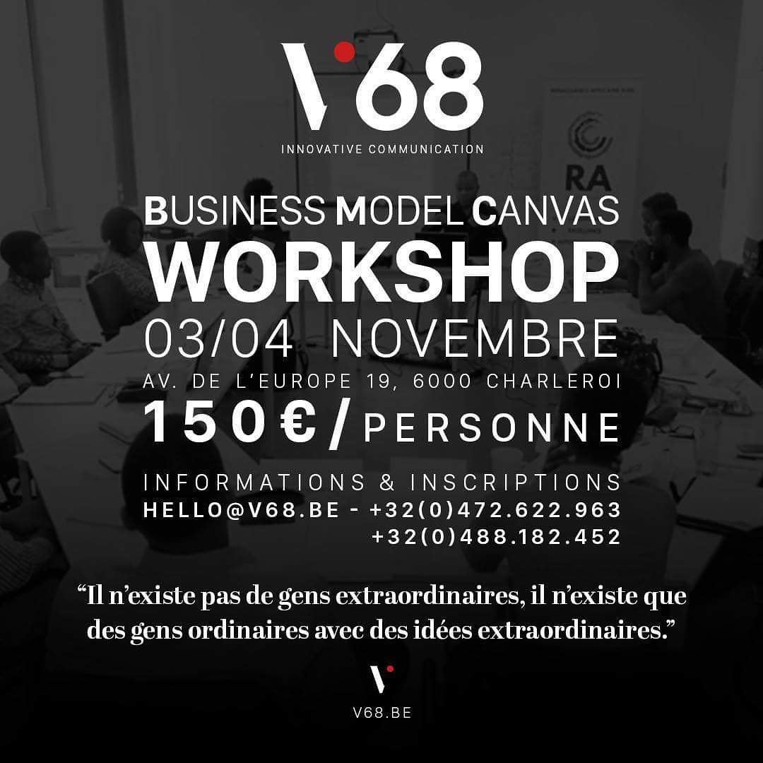 AfropreneurNet's tweet photo. Inscrive-toi au Workshop de nos partenaires @V68com sur le Business Model Canvas. Encore quelques places!!! #BMC #businnessmodel #Formation https://t.co/z7TI4nIrTQ