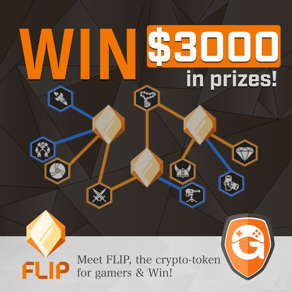 We've TRIPLE the prize! Keep spreading the word about #FLIP to WIN $3,000 in prizes! 
*Follow <a href="/Gameflip/">Gameflip</a> 
gleam.io/r4H3z/flip-bou… #ICO