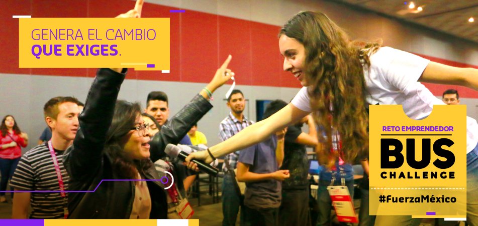 El viernes 3 de noviembre, es el último día para subirte al #BusChallenge2017 Hazlo por México ¡Regístrate! buschallenge.com/registro/