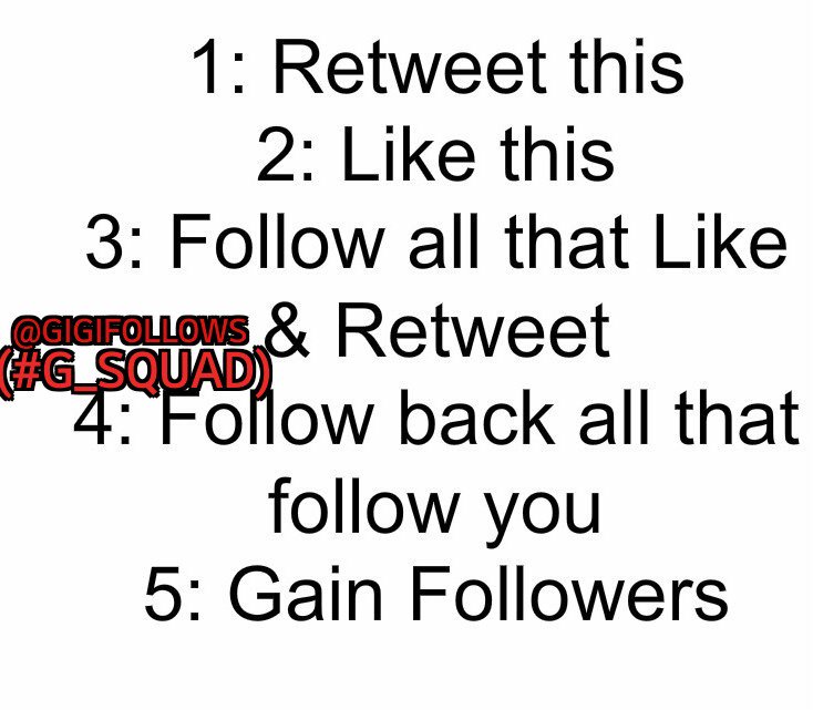 #follobackforfolloback 
#follo4follo 
#SIGUEMEYTESIGO 
#follobackseguro 
<a href="/GigiFollows/">#GAIN❤#MGWV#G_SQUAD</a> <a href="/GsquadKayla/">Kay #G_SQUAD #1DDrive</a>
#G_SQUAD 
#Gainwithgsquad
#followBack all