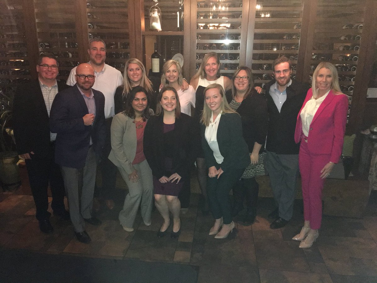 Amazing dinner with the Minneapolis Field Support team for their Q3 team of the quarter win  #teksystems #gladtobehere <a href="/HopTEK86/">Ryan Hopkins</a>