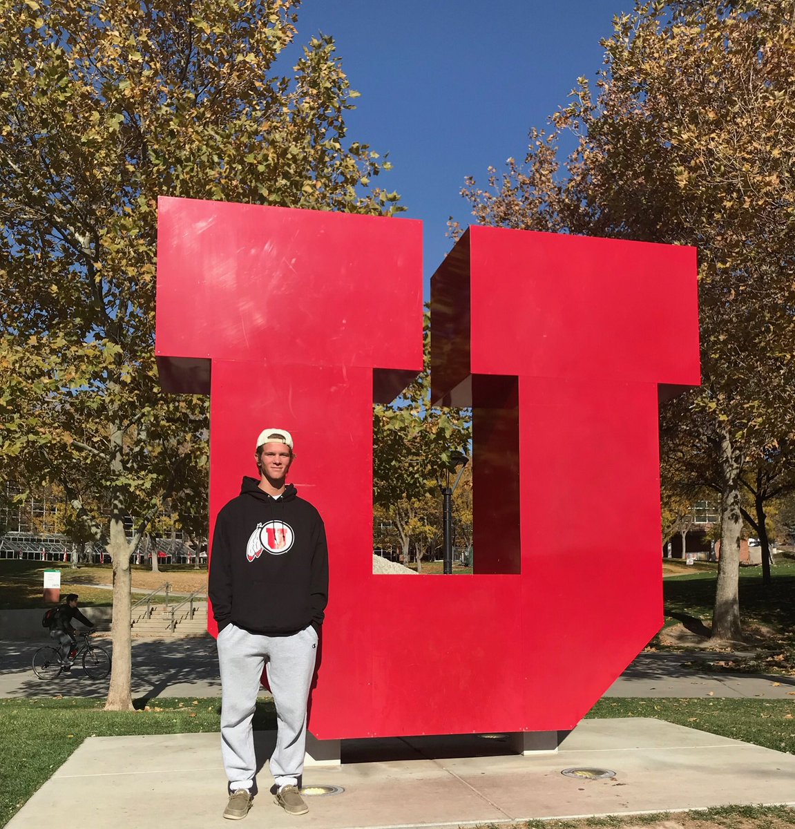 griffinbonjean5's tweet photo. Psyched and humbled to announce that I’ve committed to play lacrosse and further my education at the University of Utah! #GoUtes https://t.co/HblePtNSDa