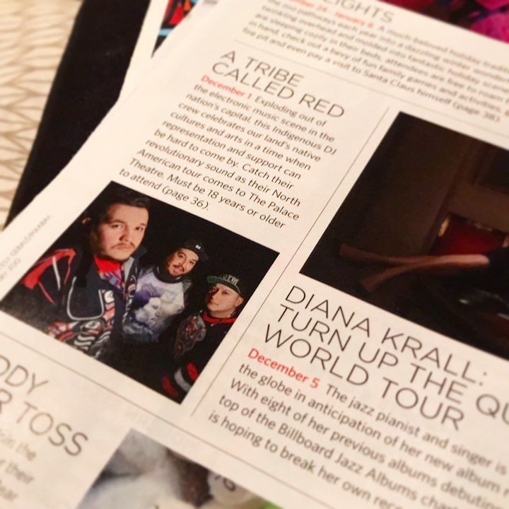 UrbanNativeMag's tweet photo. A Tribe Called Red in Calgary on December 1st!! Sure Ian Campeau has left the trio, but the beat goes on ...
#YYC … https://t.co/X7ogQwcmeg https://t.co/7sFPu607c3