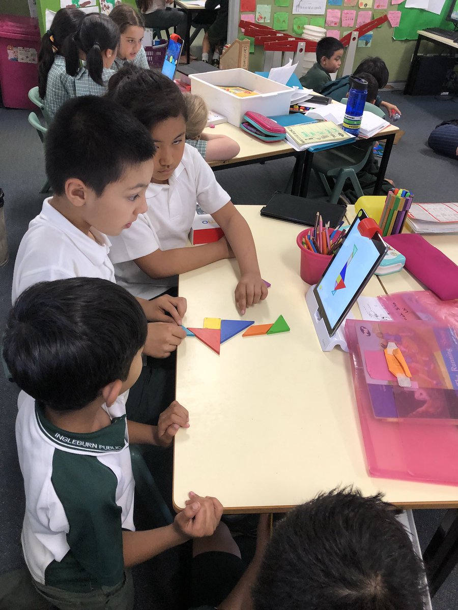 mkross1405's tweet photo. 2LN collaboratively coding and problem solving #codetastic @PlayOsmo @SpheroEdu @mrslambIPS @IngleburnPs https://t.co/kOAQKwM1bl