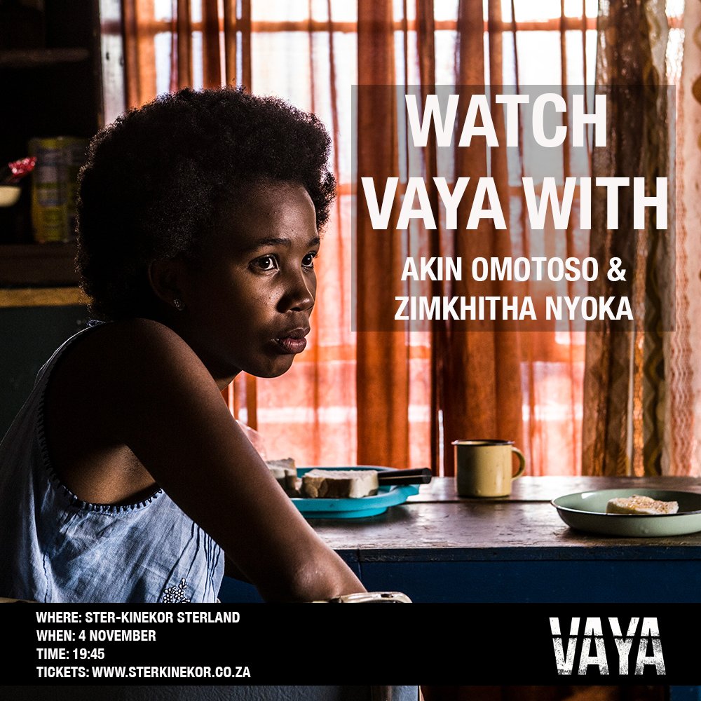 Fresh Flieks (@freshflieks) on Twitter photo Join <a href="/PunchNCream/">Akin Omotoso</a> & @zimkhitha_nyoka, at the special screening of #vayathemovie at <a href="/sterkinekor/">Ster-Kinekor</a> Sterland on #4NOV. sterkinekor.co.za Join <a href="/PunchNCream/">Akin Omotoso</a> & @zimkhitha_nyoka, at the special screening of #vayathemovie at <a href="/sterkinekor/">Ster-Kinekor</a> Sterland on #4NOV. sterkinekor.co.za