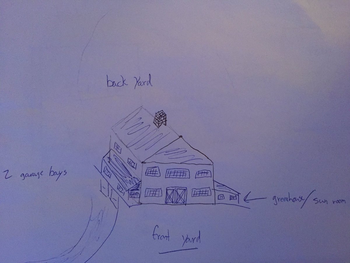 ca_allday25's tweet photo. Shoutout to @Pike_Keith for helping sketch my barn house. No shoutout to @sir_d_tucker bc he didn't help. #engineerfail https://t.co/GkXmFwNjrV