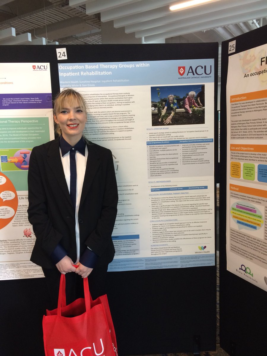OT_sian's tweet photo. A sneaky snap in front of our poster while waiting. Everyone’s looks so good! #acuahconf2017 https://t.co/KVOPX89TXC