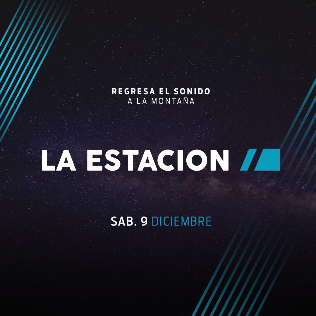 estacionok's tweet photo. Vuelve la magia, la música y esas noches que tanto extrañabas!!
Sábado 9 de Diciembre. #montañamagica https://t.co/lP1ktQGLVg