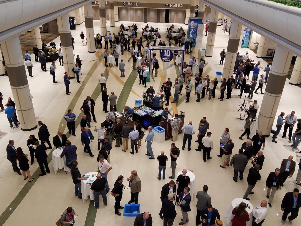 EliteGoldfine's tweet image. Some 300 integrators network at #TOTALTECHSUMMIT that includes the #SSISUMMIT in Orlando representing nearly $8B in revenues.