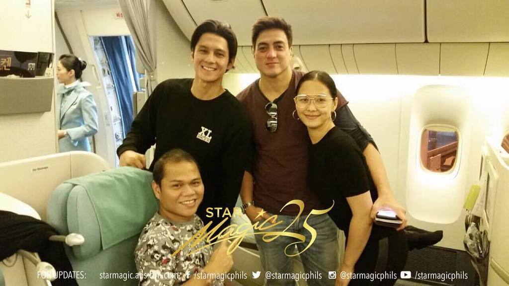 starmagicphils's tweet photo. Maja Salvador, Joseph Marco, Pooh, and Wendell Ramos now in Canada for One Wild Night https://t.co/rlKse07oNi