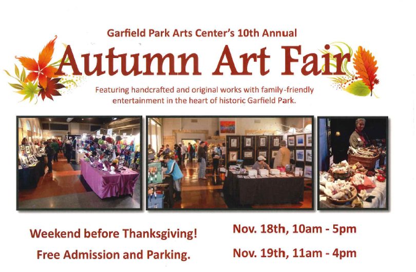 GPFriends's tweet photo. Save the date! @GPACIndyParks 10th Annual Autumn Art Fair is Nov. 18 & 19th - free parking and admission! #OrginalWorks #SupportLocalArt https://t.co/bUNA1CpcUJ
