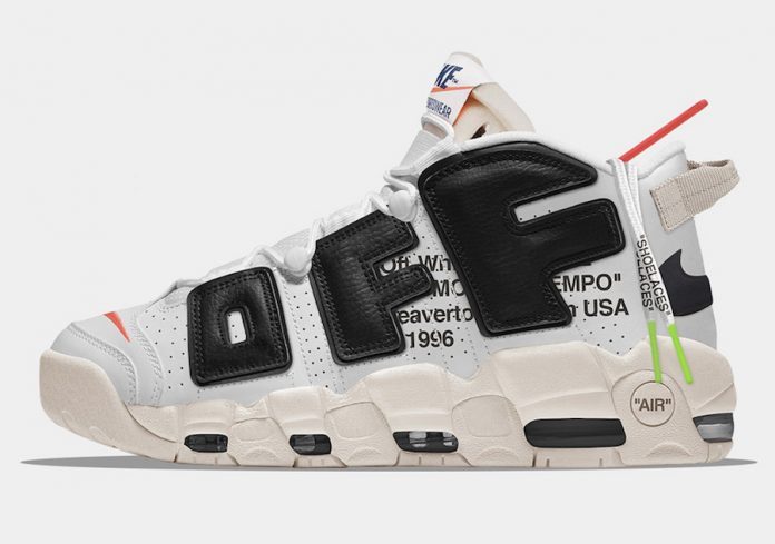 スニーカーズ ハイ Ny リーク モアテン次のコラボはオフホワイト Off White X Nike Air More Uptempo T Co O9jv6aslwq