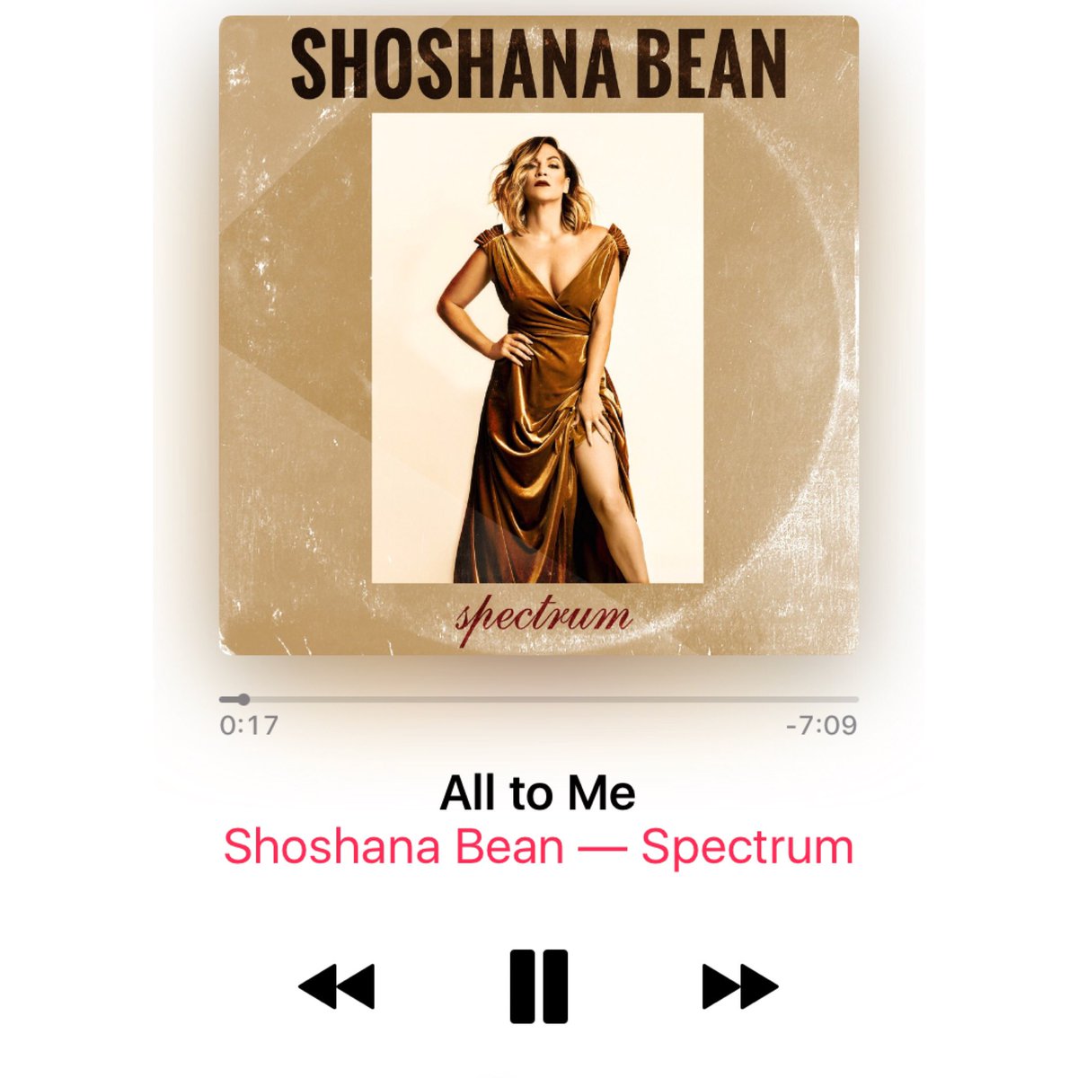 Beyond proud of you my friend. U are truly amazing. Love you @shobean. #shoshanabean #shobean #spectrum #pledgemusic #allofme #newmusic