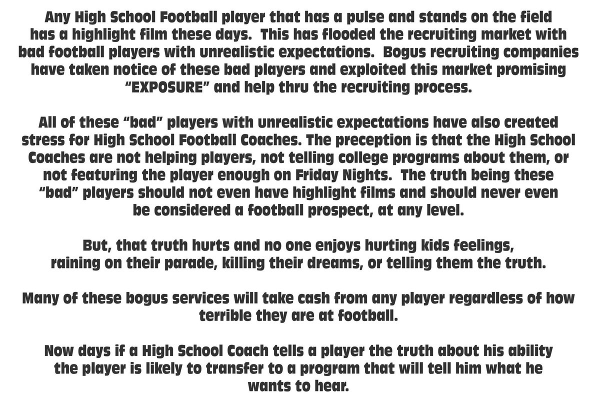 So this perfectly sums up 7on7 and recruiting. #Truth #FSP #3stripegang #3stripelife #HeirFootball #RiseFootball #AnyOtherFootballAcademy