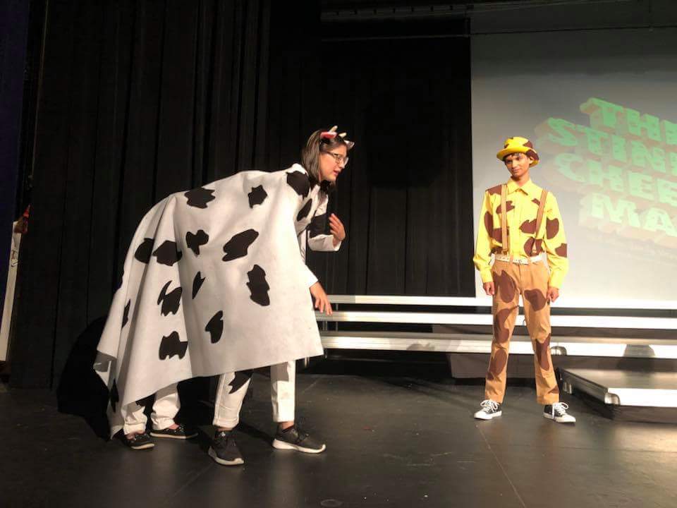 TigerTheatreHHS's tweet photo. Come see The Stinky Cheese Man this weekend! 

Fri &amp; Sat @ 7:30
Sun @ 2:30

Children/students: $5 (free w/ activity ticket)
Adults: $10 https://t.co/GZGEOHK61K
