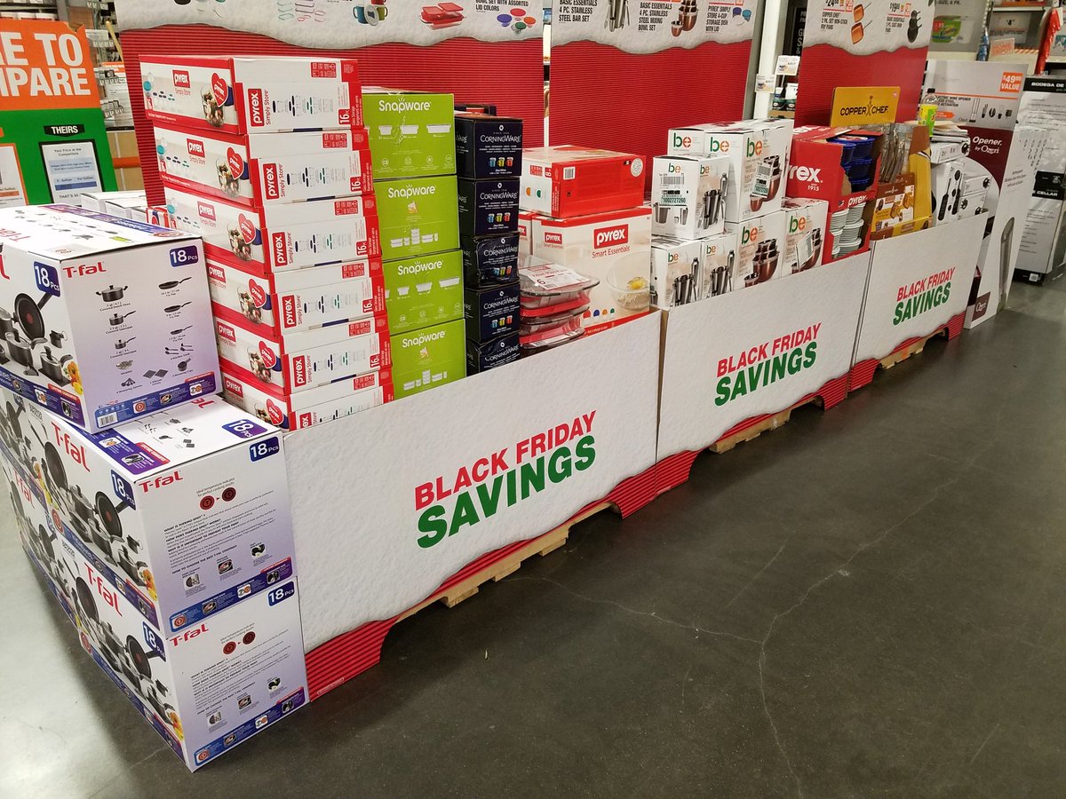 <a href="/NESymko/">Nick Symkowicz</a> Lots of excitement today as #HomeDepot 's #PreBlackFridayEvent started today! My first as a Supervisor! 😄