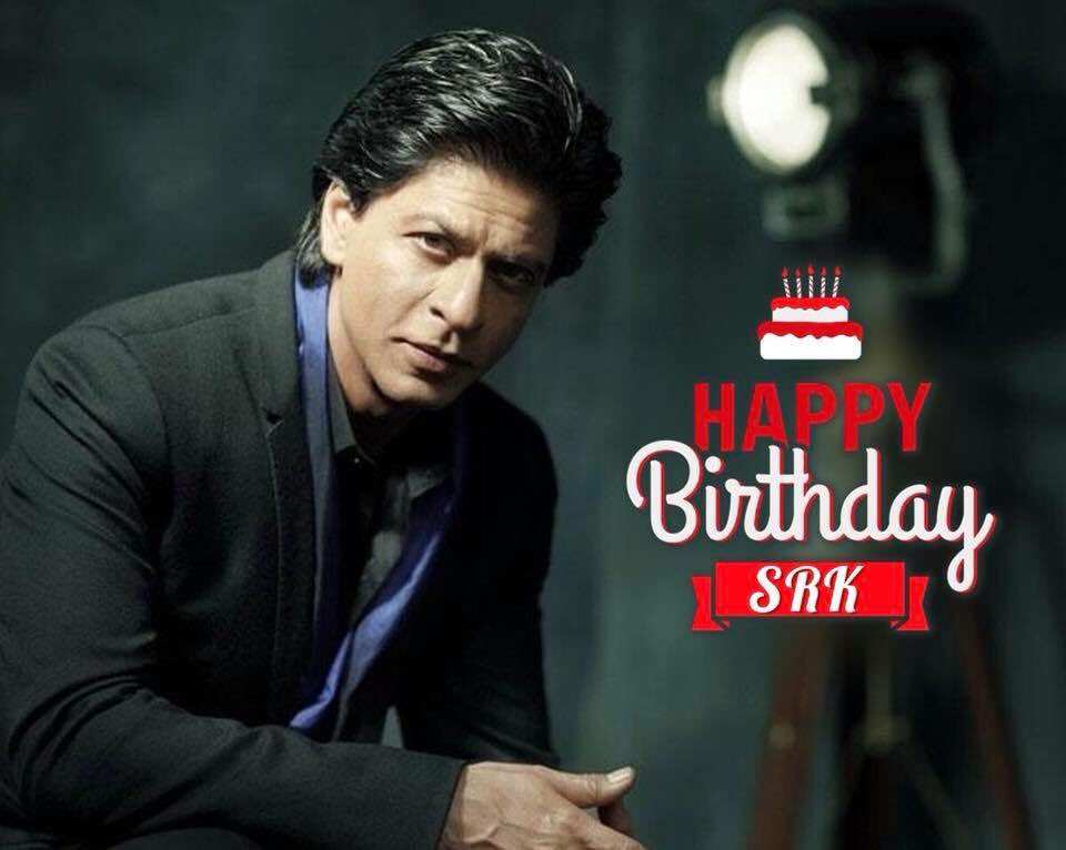 Wish u a very happy birthday king khan shahrukh khan     