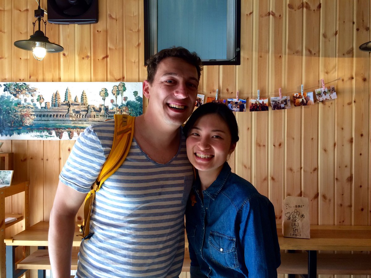 nps_ctc07's tweet photo. ドイツからの素敵なお客様でした🇩🇪🍻❤️
Thank you for coming!
#numpangsandwichcrosstowncafe #numpang #cafe #cambodia #ヌンパンサンドウィッチクロスタウンカフェ #カンボジア #ドイツ #素敵なお客様 https://t.co/yrqiYj7SfT