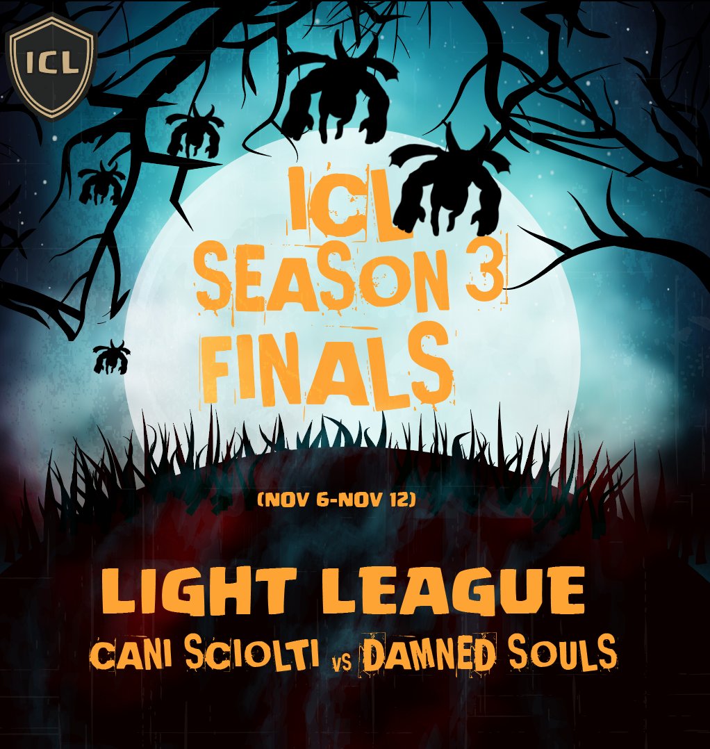 ICL Light League Final on the way. Two Italian teams will clash in the last battle of season in Light League - Cani Sciolti vs Damned Souls