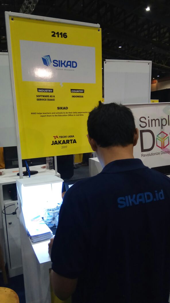 infosikad's tweet photo. We're here!!!  TIA Jakarta 2017 #sikad #tiajkt2017 #saas #education https://t.co/xwWzTqshYg