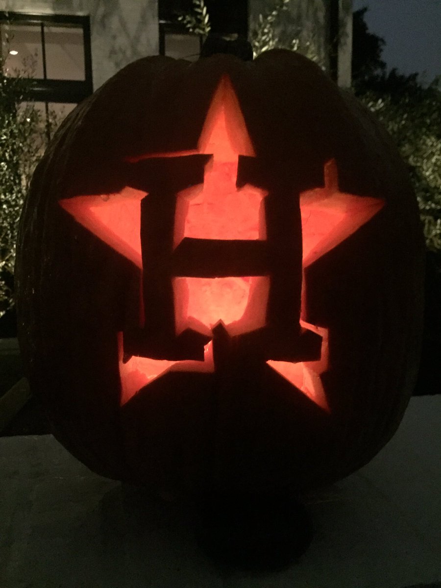 JoshGov's tweet image. A Hollywood carving of a World Series victory!