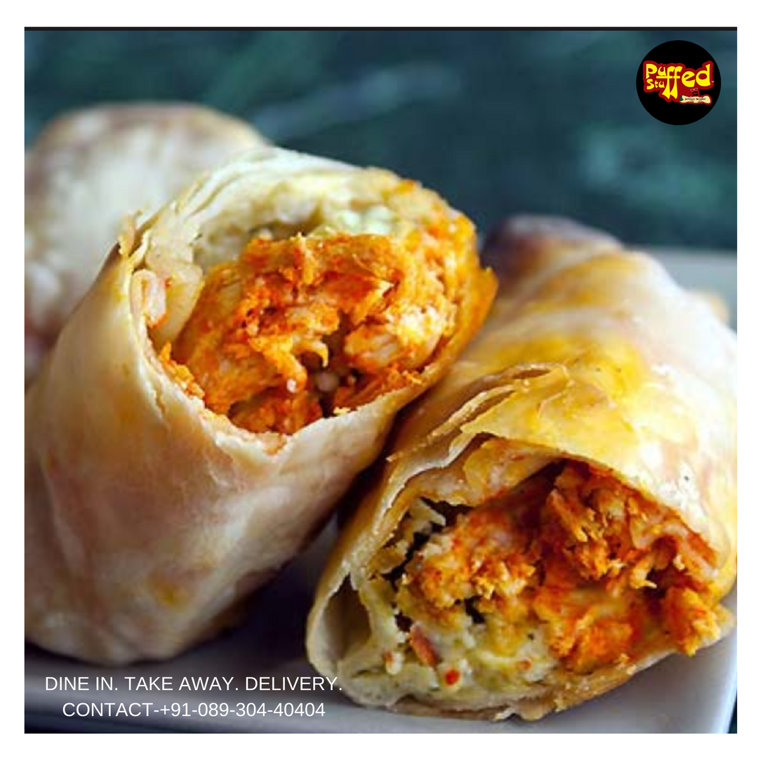 PuffedStuffed's tweet photo. When in doubt, eat your day with #chickenrolls #puffedstuffed #foodporn #foodfacts #springroll https://t.co/cFqKBpvAxZ