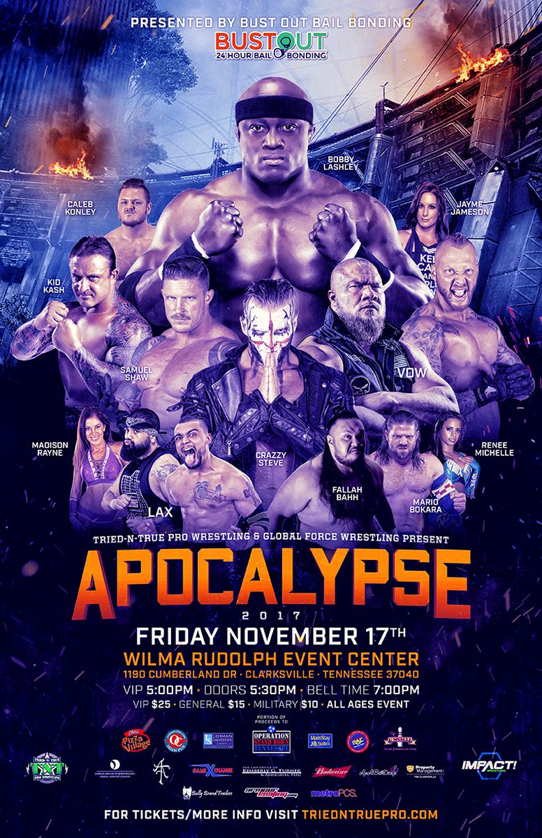 TriedNTruePro's tweet image. As if it wasn’t a loaded card already, the @nwa Worlds Heavyweight Champion will be in the house &amp;amp; in action! tix: triedntruepro.com