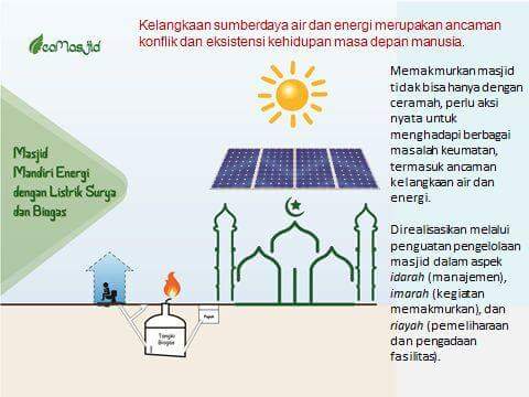 IESR's tweet photo. Sobat, Majelis Ulama Indonesia skrg mulai kembangkan #EcoMasjid, dmana masjid bs jd sumber energi dan ramah bagi lingkungan https://t.co/qn3HXibgpH