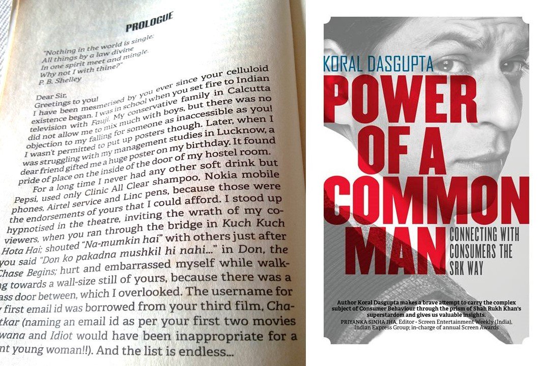 KoralDasgupta's tweet photo. Revisiting the pages of #PowerOfaCommonMan, my first baby in print
#HappyBirthdaySRK #ShahRukhKhan #SRK
@WestlandBooks https://t.co/DQjqTOti2G