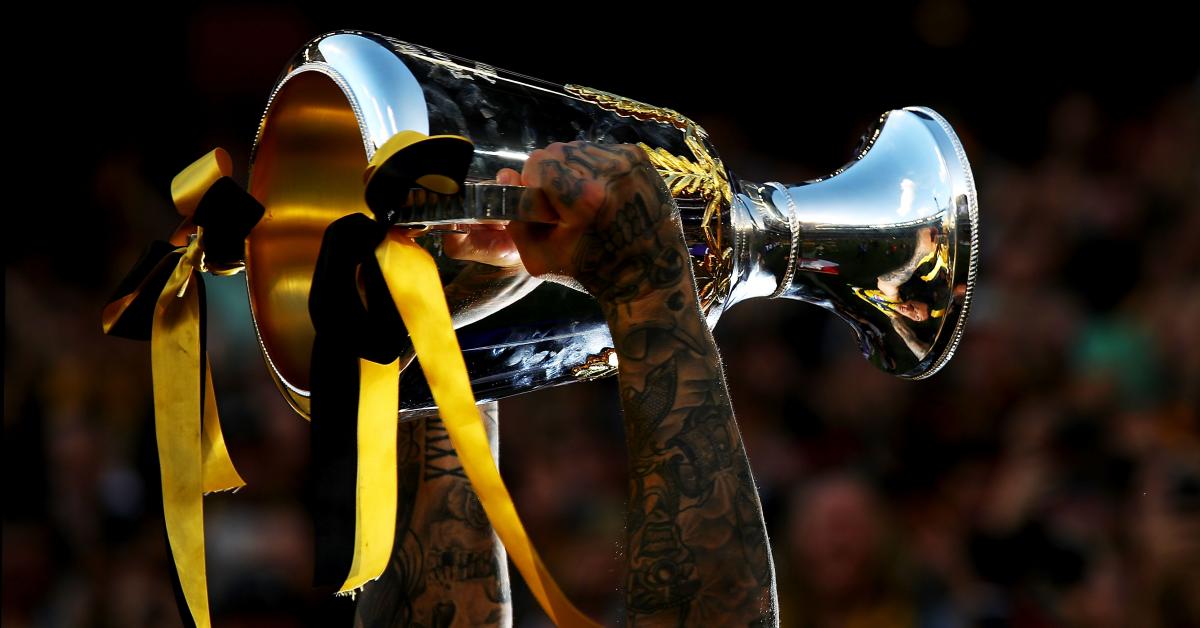 Richmond_FC's tweet photo. The premiership cup is on the road again tomorrow. 

It will be at Maude Street Mall, Shepparton from 11am – 2pm. 

https://t.co/1Wwkm9WqmT https://t.co/LCe67ZA6eK
