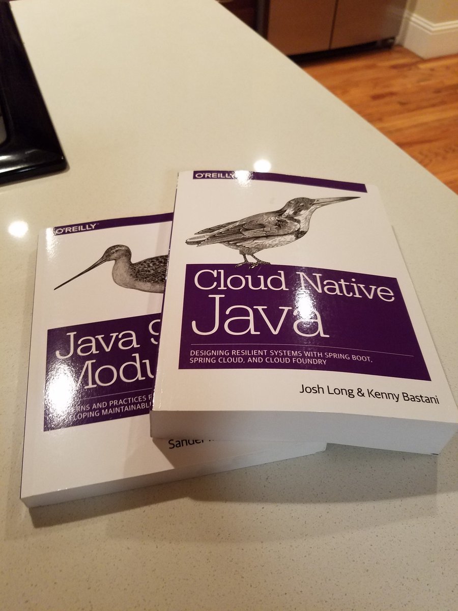 mauro_monti's tweet image. Got these two in the mail today... @cloudnativejava #java9modularity