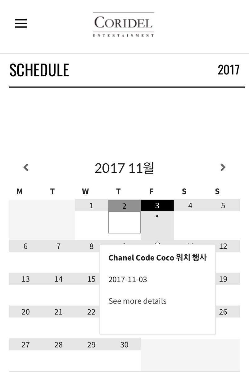 saimainap's tweet photo. [ตารางงาน] #JessicaJung จะร่วมงานเปิดตัวนาฬิกา Chanel Code CoCo ในวันที่ 3 พ.ย. 2017 เวลา 22:00 น. (ตามเวลาประเทศไทย) https://t.co/Og62Eye4Q0