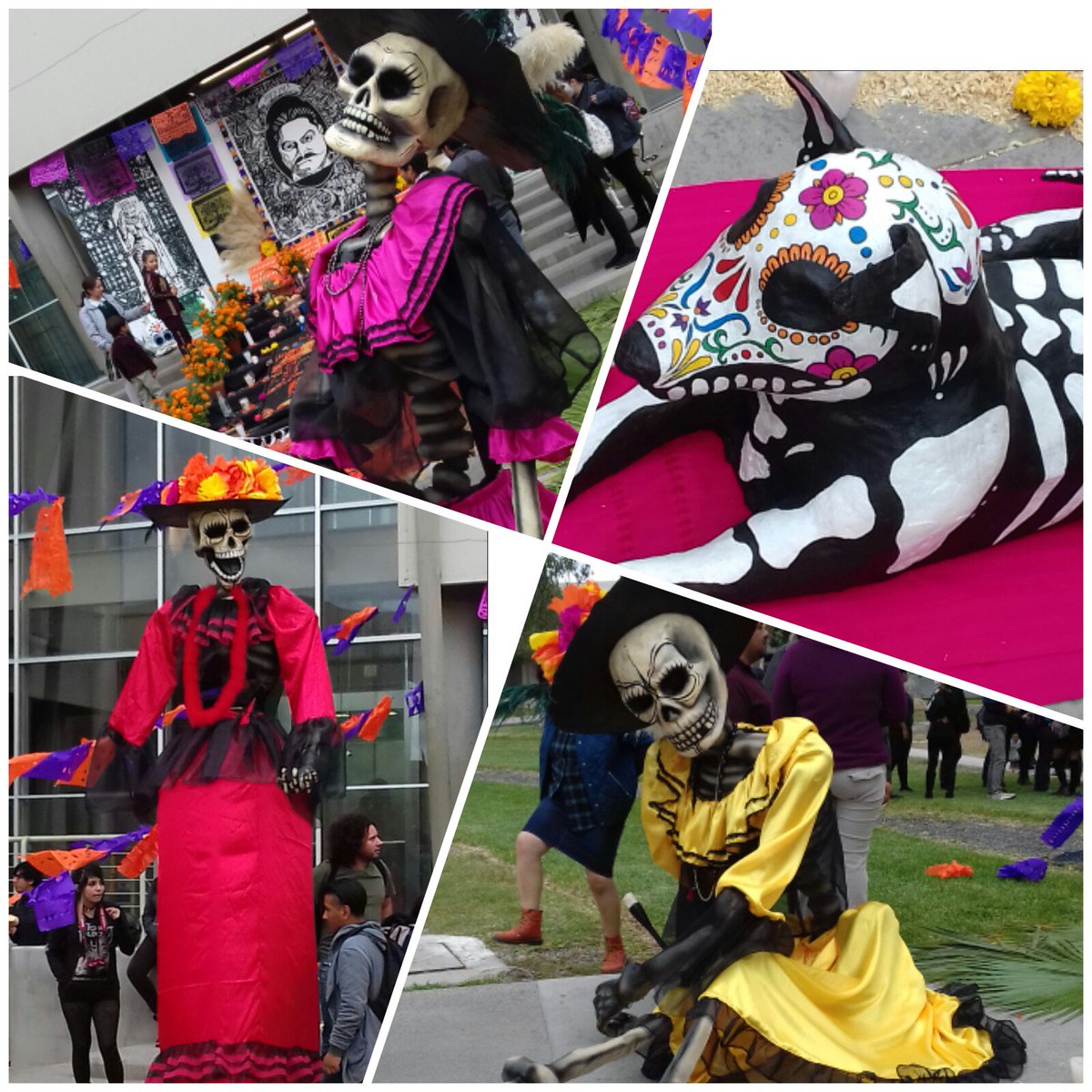 Día de muertos
#FacultadDeArtes 
#UABC