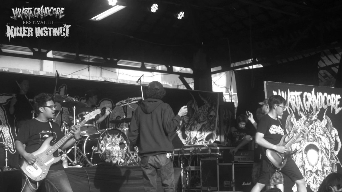 JAKARTA GRINDCORE FESTIVAL III @ BULUNGAN OUTDOOR JAKARTA SELATAN. #KillerInstinct #jgcf2017