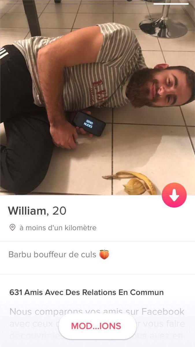 MathiasVincent1's tweet photo. Je crois que mon Will il a révolutionné Tinder... https://t.co/UGjLy0nBUI