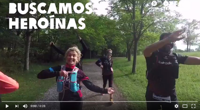 El 32% del #OITW sois mujeres. Por vosotras y por aquellas a las que llegan nuestros proyectos, ¡buscamos heroínas! 
youtu.be/4E7Ncr0sUn8