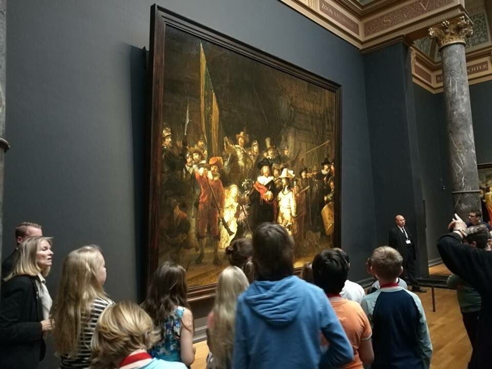 Ook even een kijkje bij De Nachtwacht!! #rijksmuseum #master