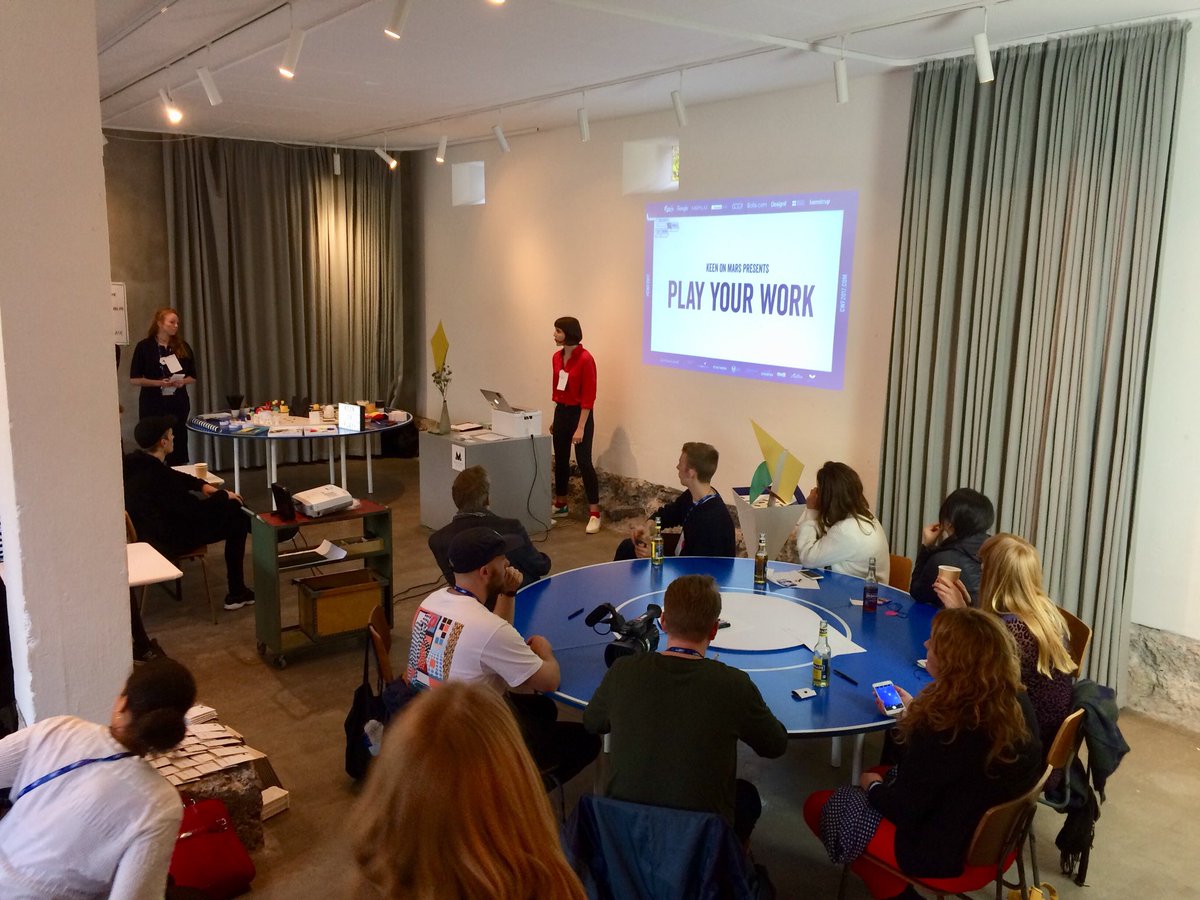 Play your Work session by @KeenOnMars at #CWF2017