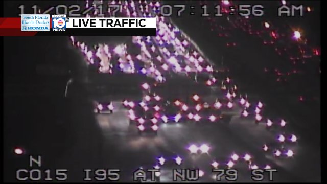 Crash on I-95 SB at NW 79th St #traffic https://t.co/AYIbtuAmhg