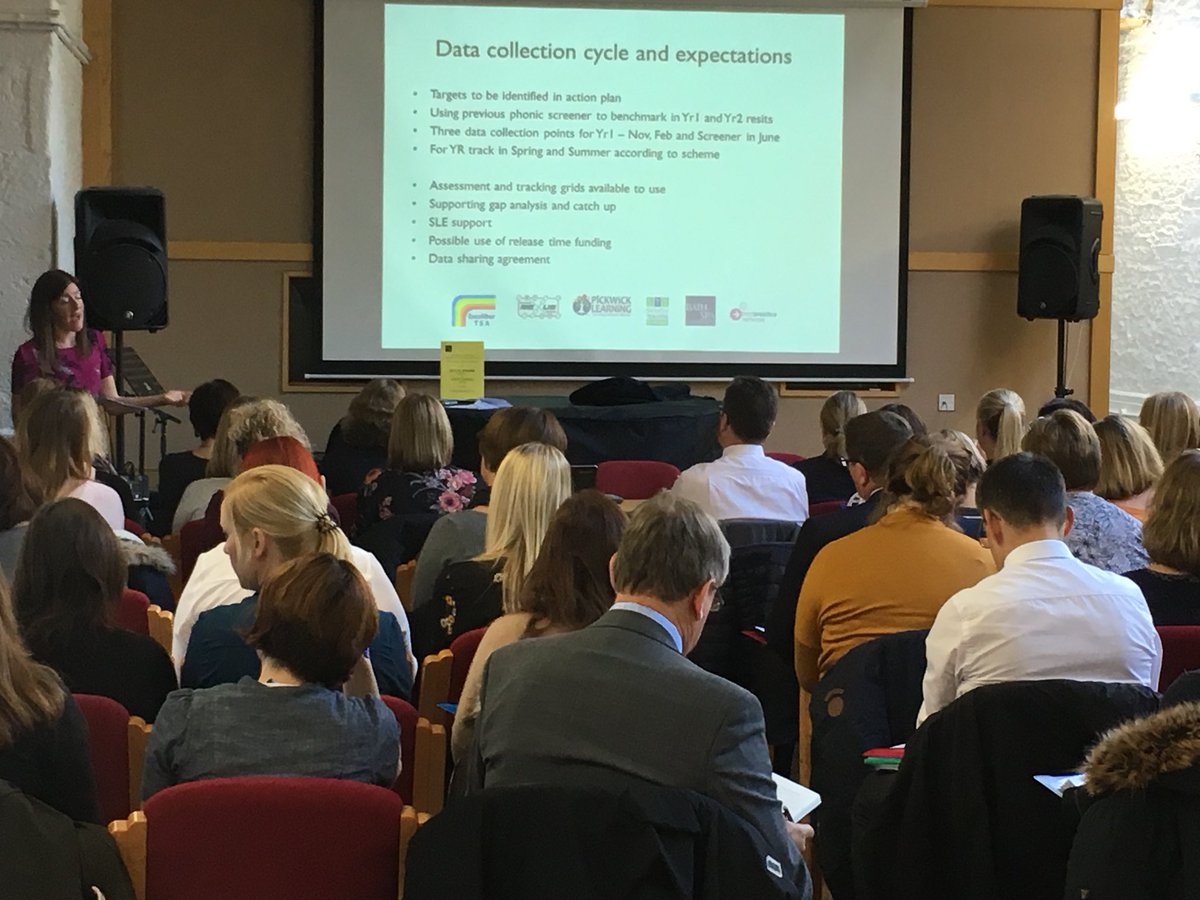 DfE funded Phonics Programme launches today at Corsham Court - over 100 educators taking part! Thanks to <a href="/BathSpaUni/">Bath Spa University</a> for hosting