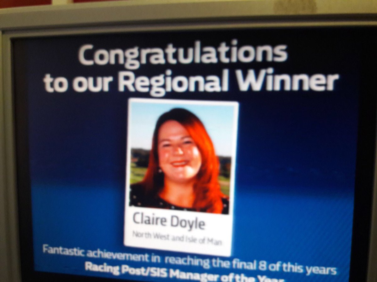 She only went and did it!! Final 8 of the racing post manager of the year!! You go girl 💪🏻💙🐎🐴 @Area28WH <a href="/whcluster283/">whcluster283</a>
