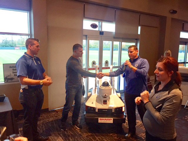 AliceDi's tweet image. From one legendary #4 to another, thank you @Colts K @AdamVinatieri for stopping by to sign a few autographs &amp;amp; meet #SharpINTELLOS! #Colts