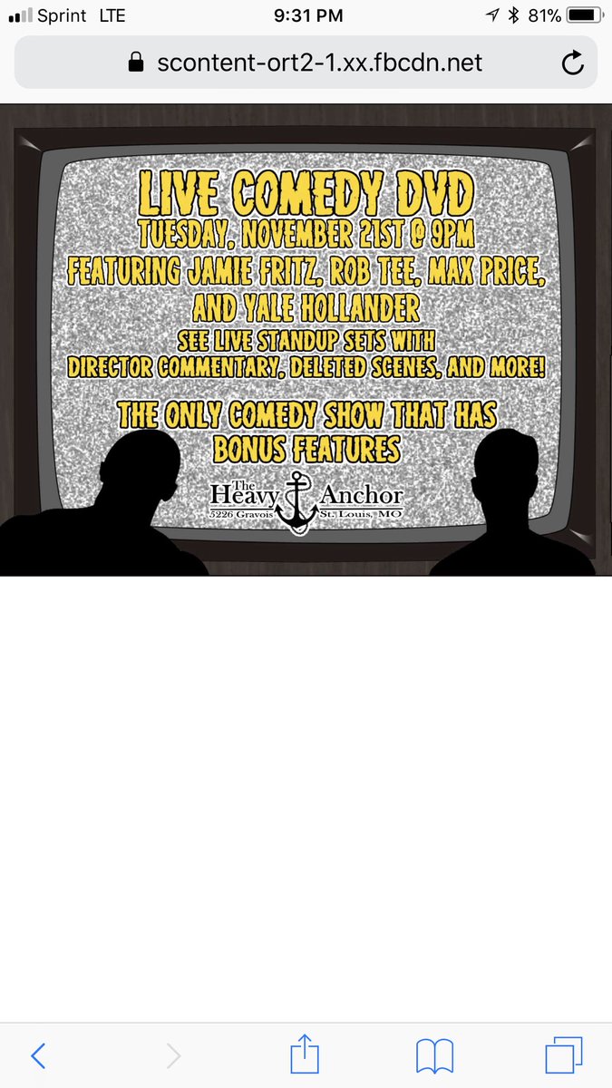 comedianRobT's tweet photo. Upcoming shows #flyovercomedyfest #heliumcomedyclub #HeavyAnchor https://t.co/3NEQ9OpGRU