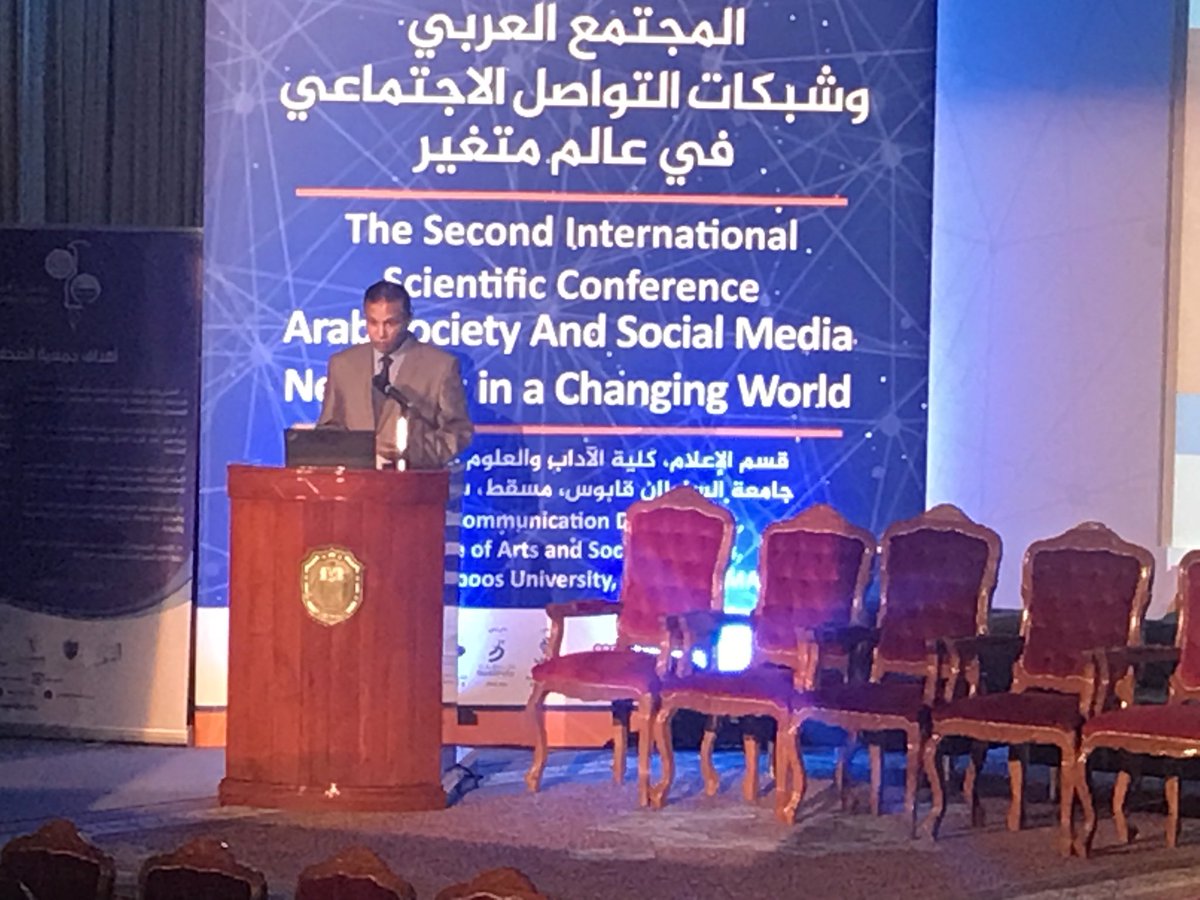 MConference2017's tweet photo. @MConference2017 ends with academics leaving Oman with a good impression of media studies at #SQU 👏🏻😍
#socialmedia #arabworld https://t.co/RTNxHstjMj