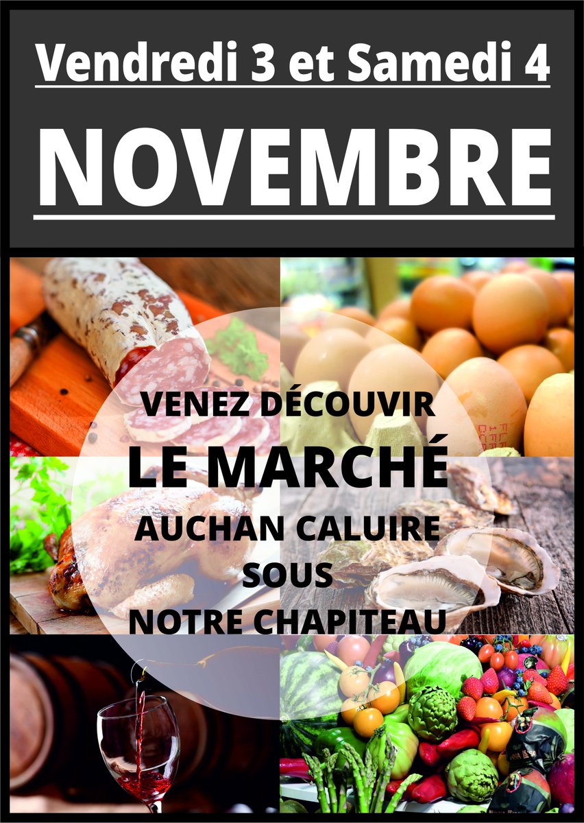 Week-end gourmand à Auchan Caluire.