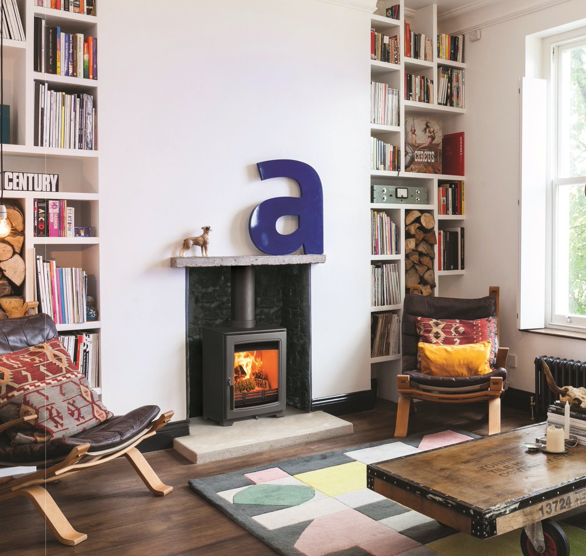 The Parkray Aspect 4 is one of our most popular stoves - DEFRA approved too!