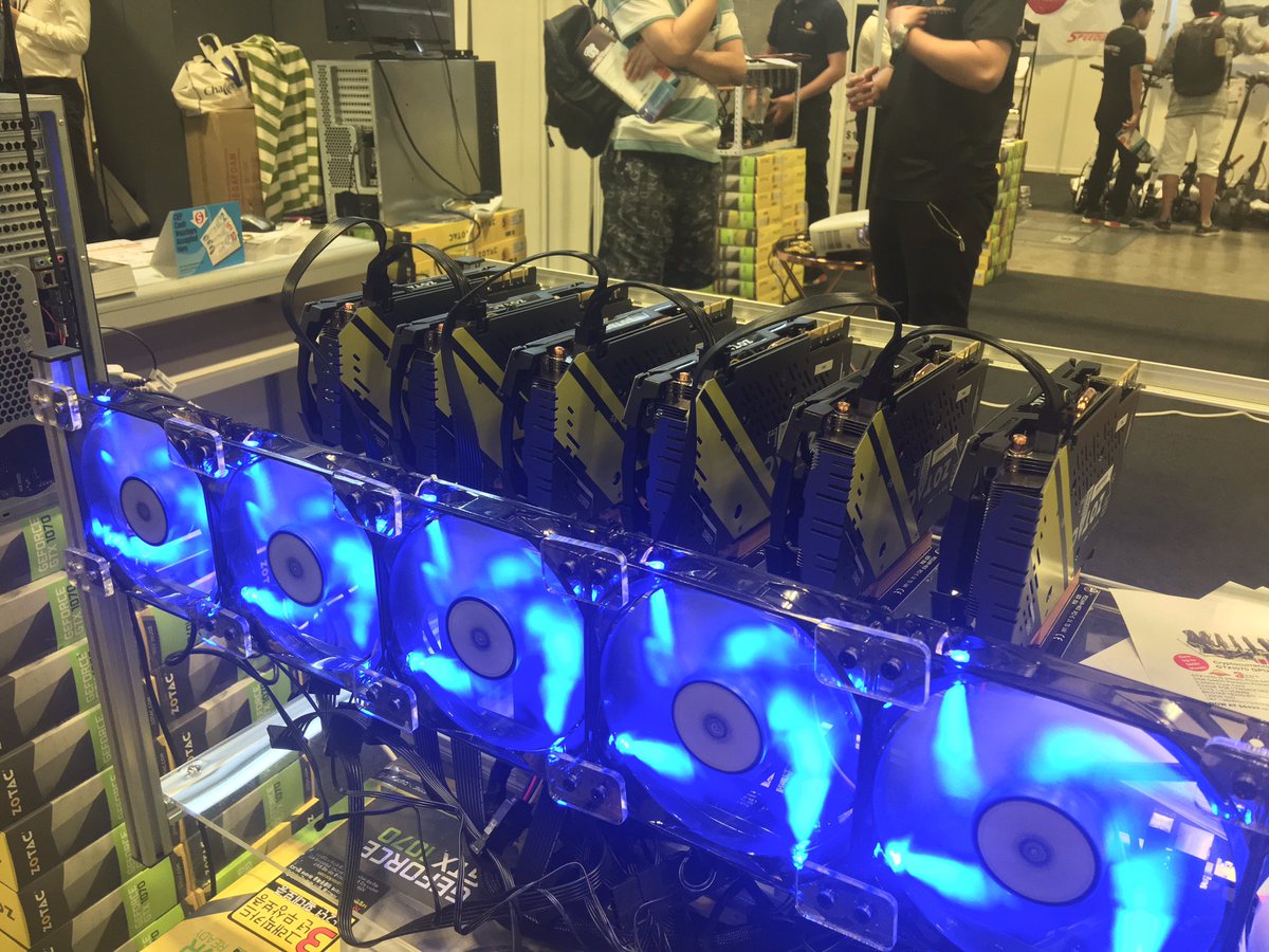 hardwarezone's tweet photo. Is cryptocurrency mining even viable in SG? 🤔🤔🤔 there's a booth for it at CEF anyway! #cef2017 https://t.co/1dRZyx6Ylk