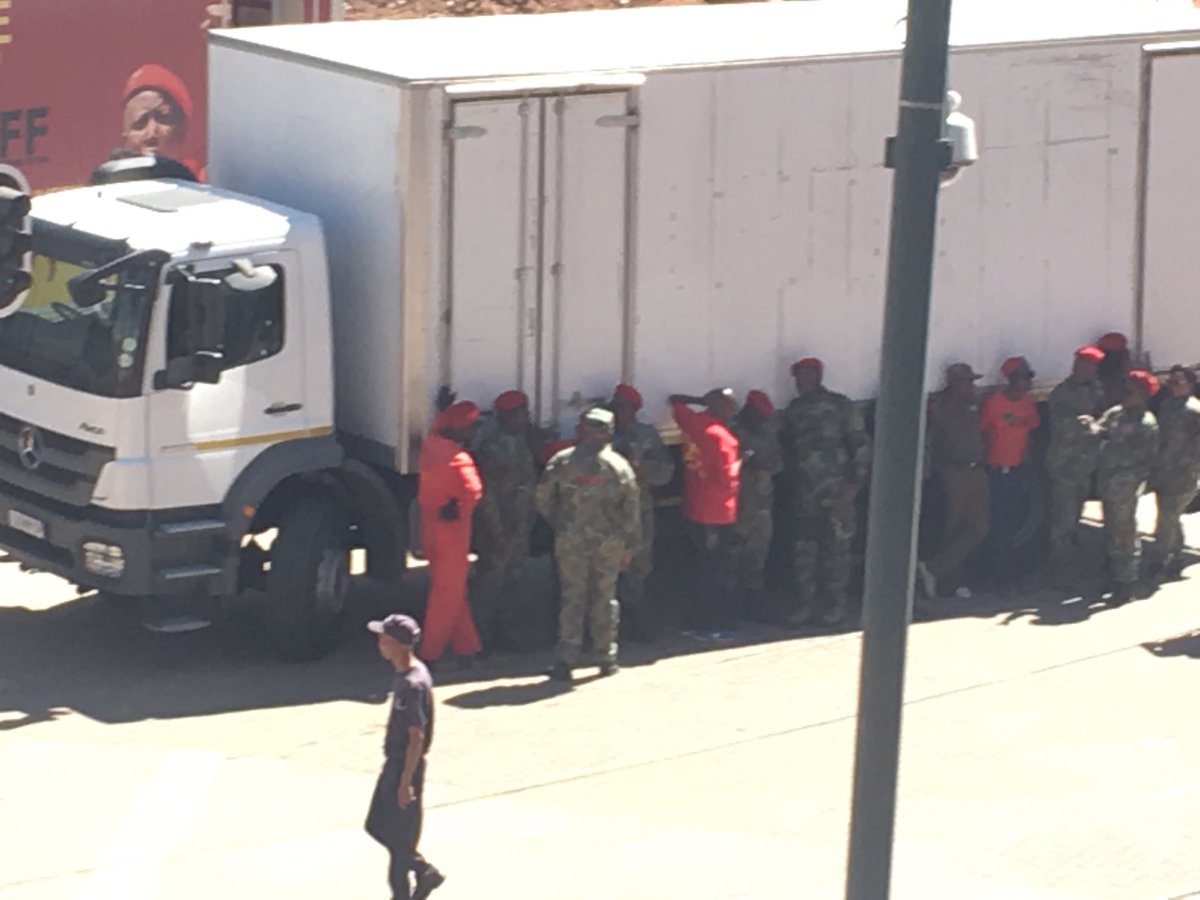 EFF in camo. More militant by the day 🙄