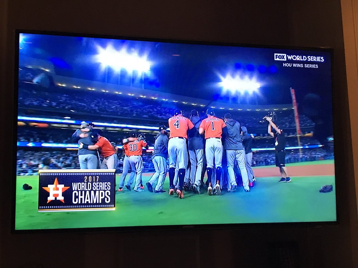 cmalden13's tweet photo. After 41 yrs as a fan of the @astros, we get to go to sleep a World Champion. #take2017 #WorldSeries2017 #Astros #EarnedHistory #Houston https://t.co/mevjHbm1IJ
